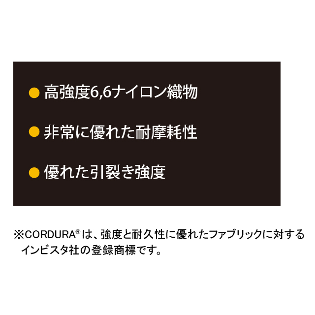 高強度と耐摩耗性と引き裂き強度