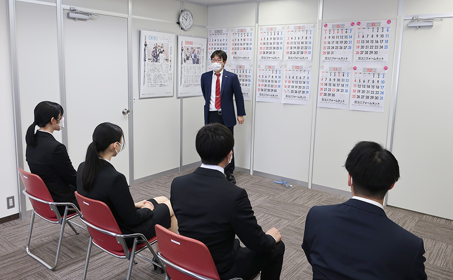 内定式の様子1
